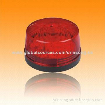 LED Warning Strobe Light with DC 12V/24V Operating Voltages